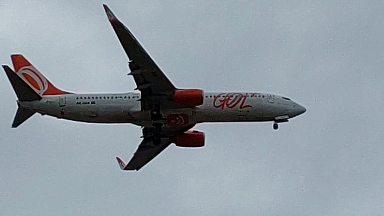 Boeing 737-800 PR-GUA coming from São Paulo(Congonhas) to Fortaleza