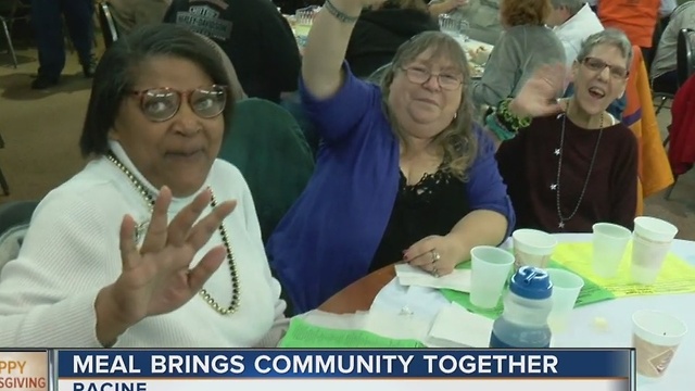 Free Thanksgiving dinner event draws 3,000 in Racine