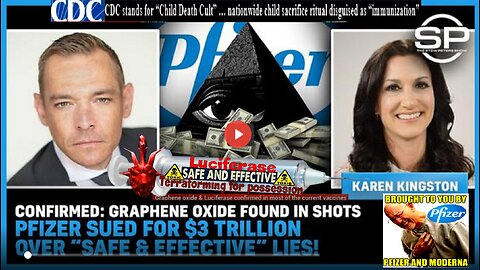 CONFIRMED: Graphene Oxide Found In SHOTS Pfizer SUED For $3 TRILLION Over “Safe & Effective” LIES!