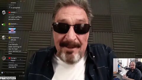 RIP John McAfee and Kamala's Boarder Vacation - Pirate Citizen 6/23/2021