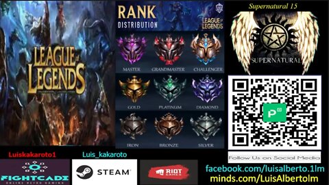 #02 LOL RANK ANTES DOS 7 ANOS DA TRIBULAÇÃO