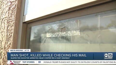 Man shot and killed while checking his mail in Chandler