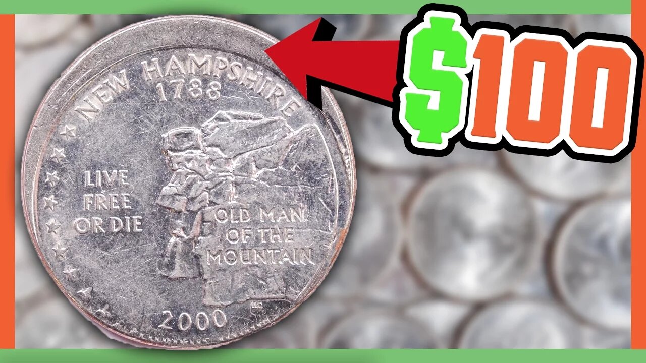 RARE ERROR QUARTERS WORTH MONEY - VALUABLE COINS IN YOUR POCKET CHANGE $$$