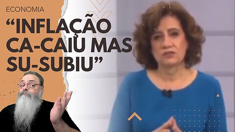 RELAÇÕES PÚBLICAS da ESQUERDA, MÍRIAM LEITÃO gagueja VERGONHOSAMENTE ao TENTAR EXPLICAR INFLAÇÃO