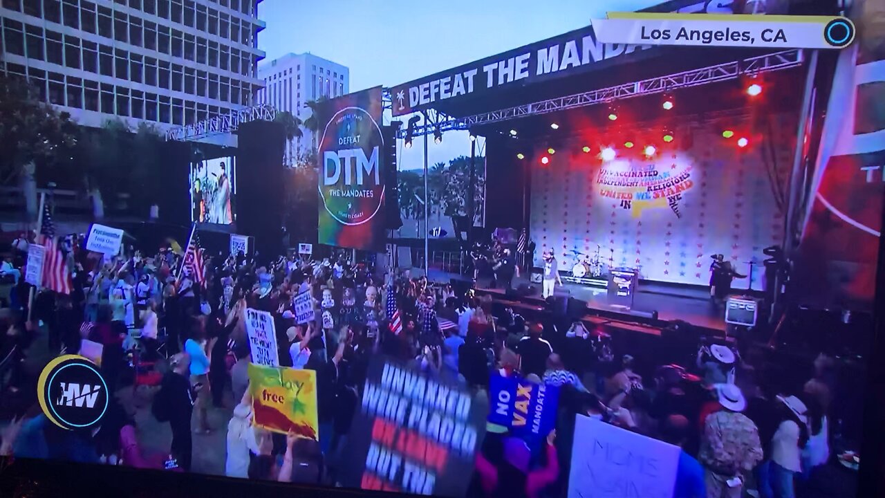 Hi Rez and Jimmy Levi Artist perform live in L.A. “We will not comply” Welcome to the Revolution.