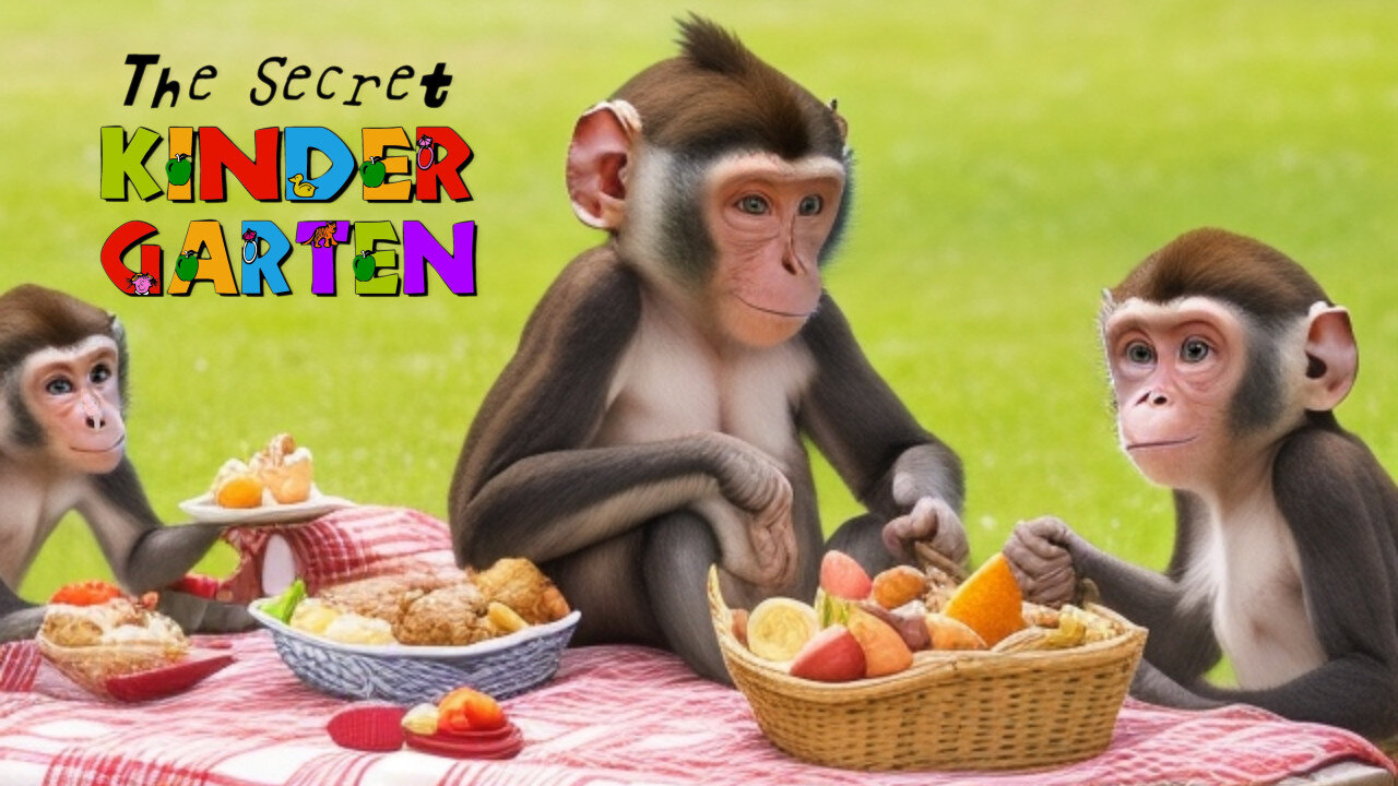 A Picnic With The Monkeys