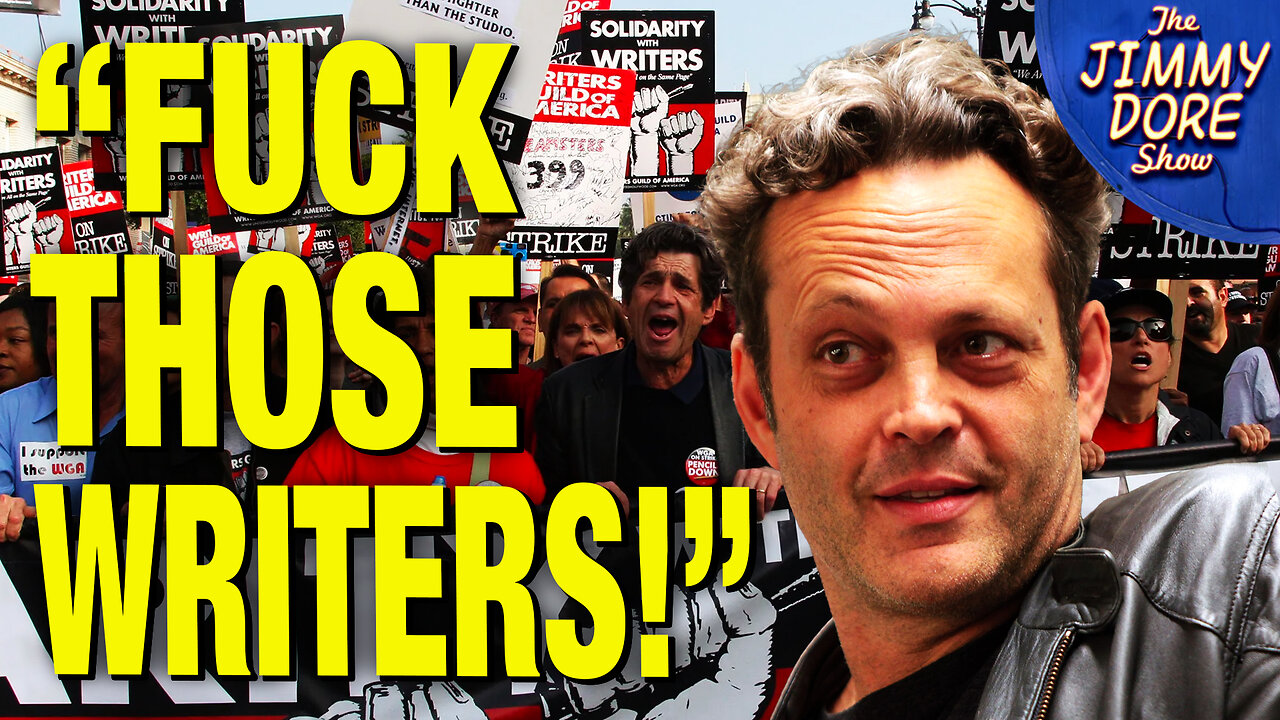 Vince Vaughn Snaps At Striking Writers