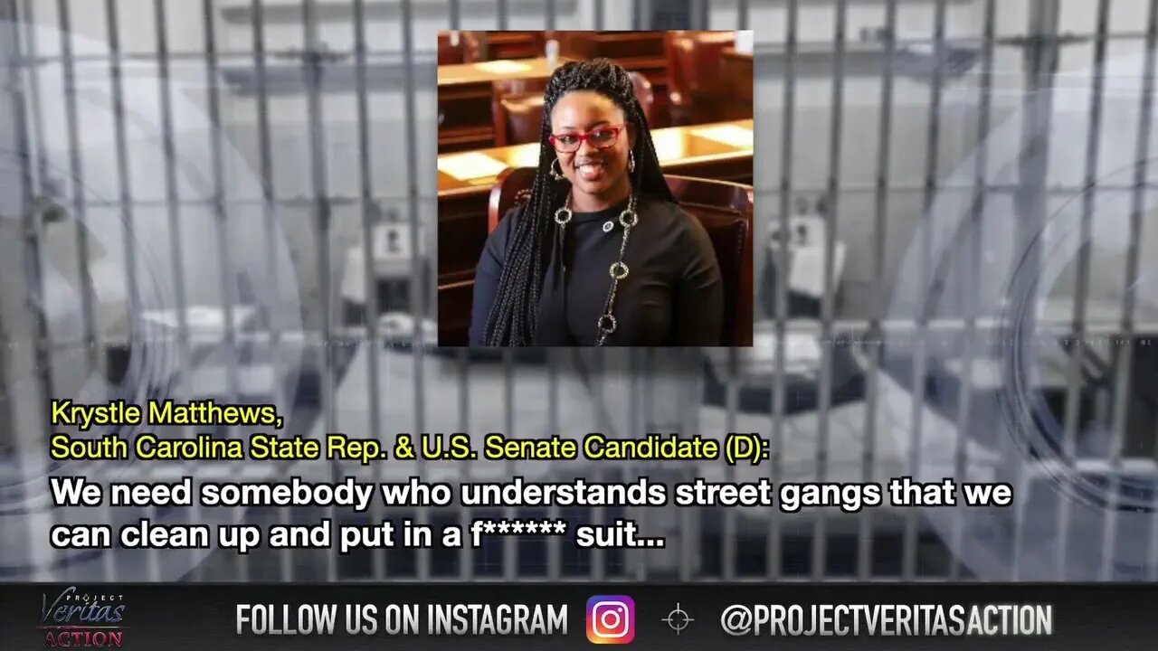 BREAKING: U.S. Senate Candidate [D-SC]: "Treat them[white people] like sh*t” Krystle Matthews