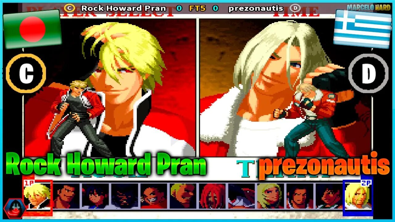 Garou: Mark of the Wolves (Rock Howard Pran Vs. prezonautis) [Bangladesh Vs. Greece]