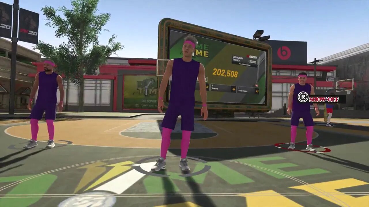 Streakin On 3s #Outfits #Teamwork #MuffleredOut #2k20 #Park #Magic