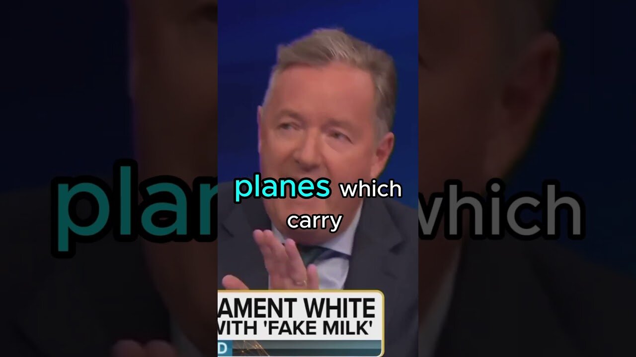 Piers Morgan DESTROYS Woke VEGAN ACTIVIST!