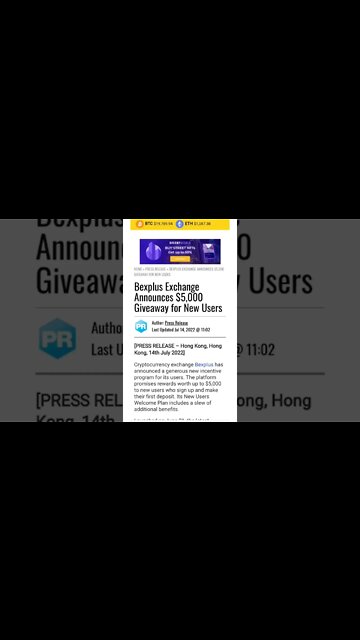 Exchange Announces $5,000 Giveaway for New Users Only #cryptomash #giveaway #airdrop #cryptonews