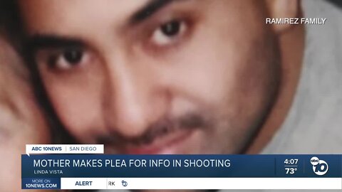 Mother pleads for tips after finding her son gunned down on Linda Vista street