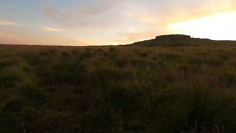 Hiking to great links Tor . Dartmoor speedlapse July 2022.