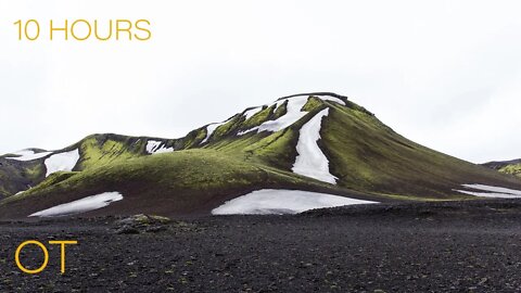 Windy Night in Iceland | Howling Wind Sounds For Sleep/ Relaxation/ Stud/ Winter Ambience 10 Hours