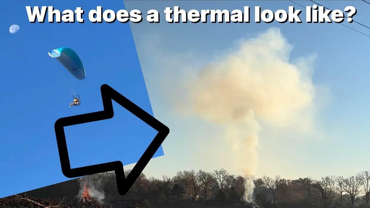 If we could see a thermal, this is what it would look like