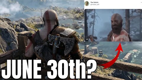 God Of War Ragnarok Release Date Announcement - Insider Gives HUGE Hint