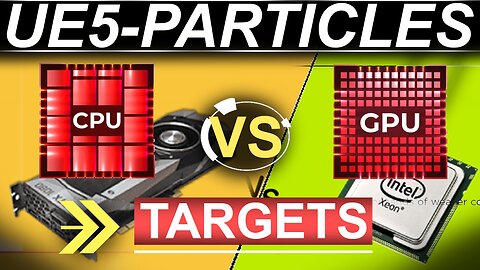 Unreal5 Niagra VFX: Sim Targets (CPU & GPU)