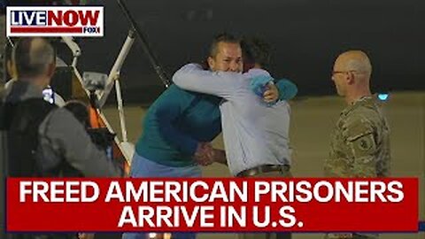 U.S., Venezuela prisoner swap: Freed Americans land in Texas | LiveNOW from FOX