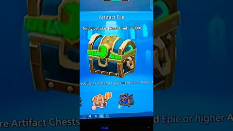 Lords Mobile - DOUBLE Artifact Chest Opening!