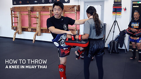 How To Throw A Knee In Muay Thai