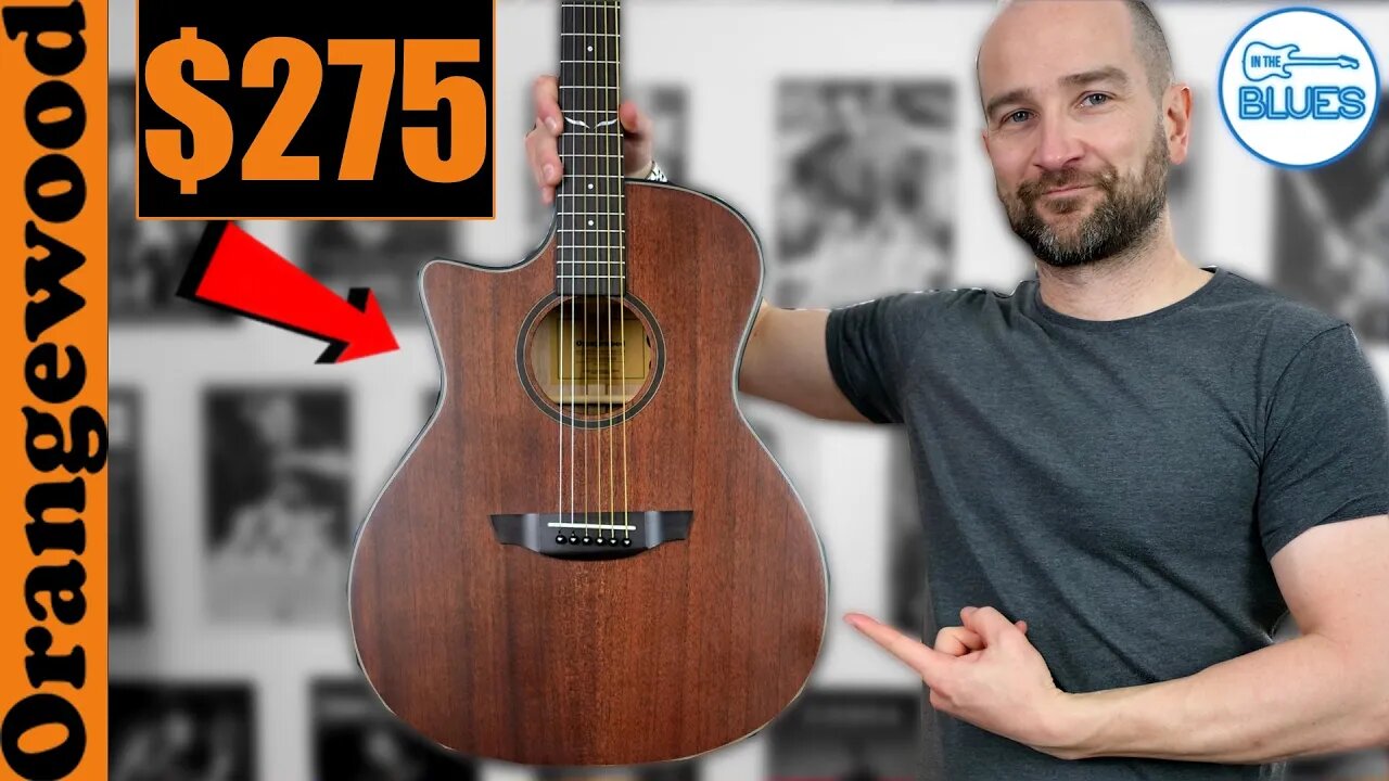 How Good is this Affordable Orangewood Acoustic Guitar? - The Morgan Mahogany Live