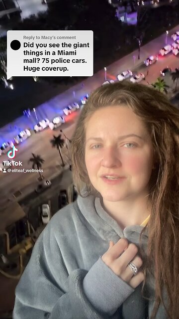 Miami mall pt. 1 - aliens, a movie scene or a fight among kids