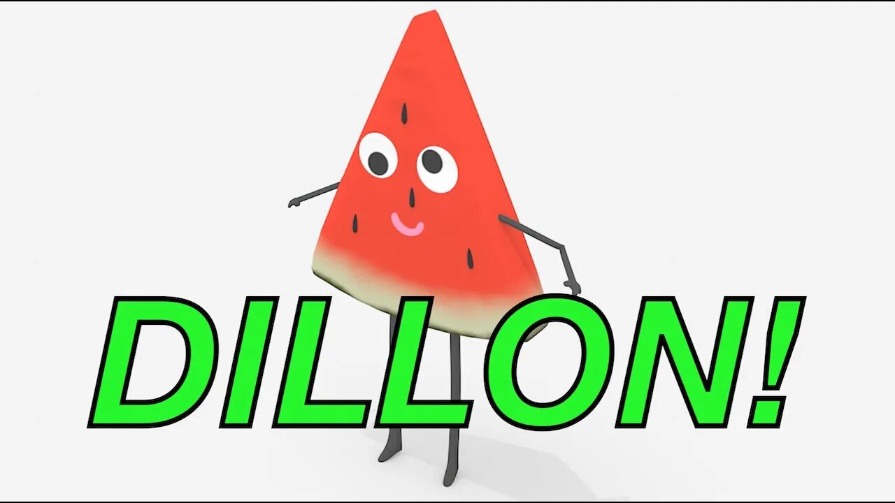 Happy Birthday DILLON! - WATERMELON Birthday Song