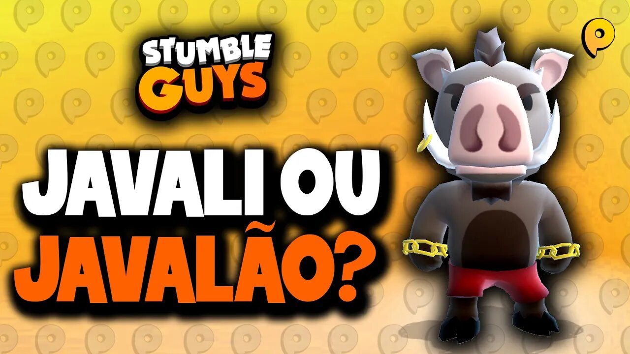 Stumble Guys - Javali ou javalão?