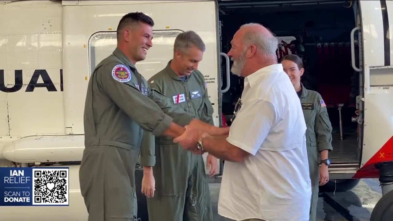 Hurricane Ian survivor ran his boat south only to get caught in the eye of the storm