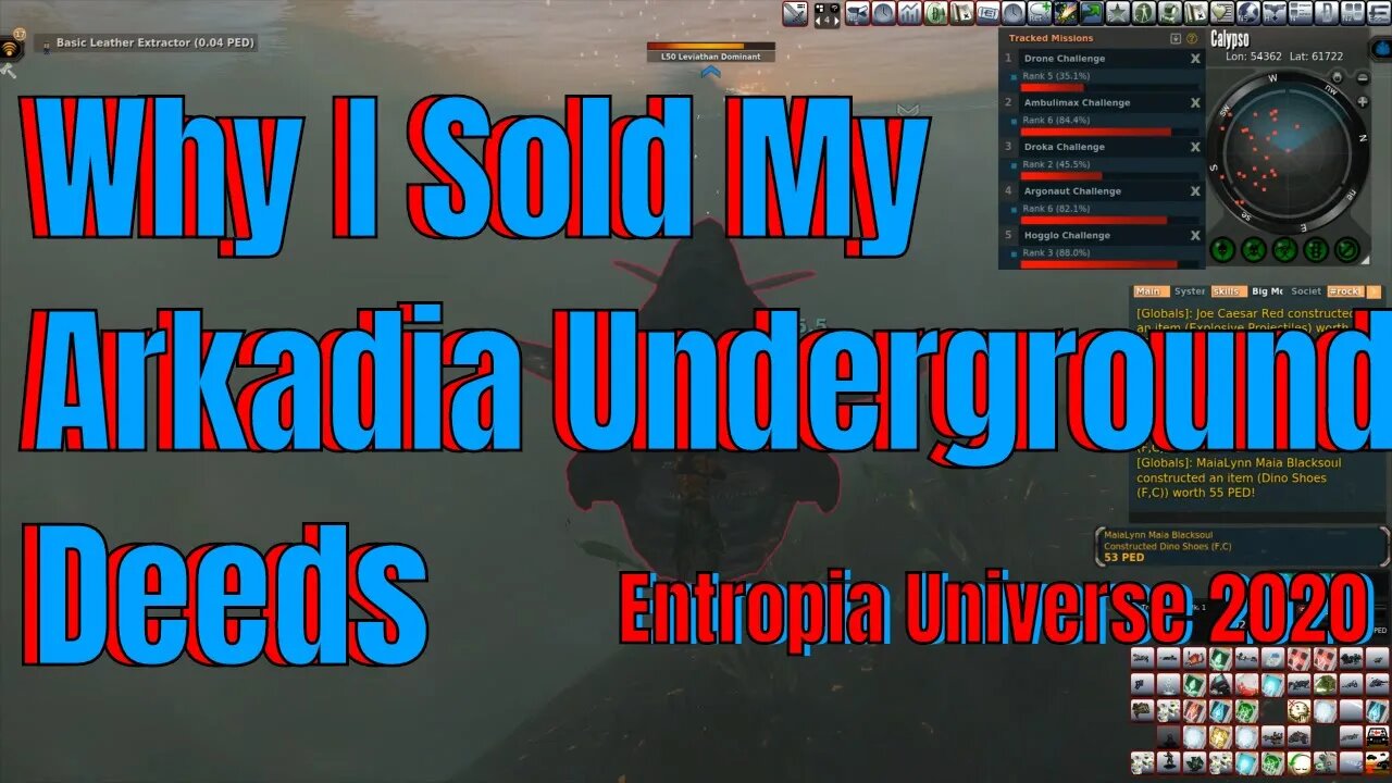 Why I Sold Off My Arkadia Underground Deeds In Entropia Universe