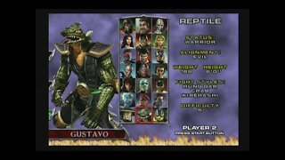 Mortal Kombat Deadly Aliance (PS2) - Reptile - Arcade Mode