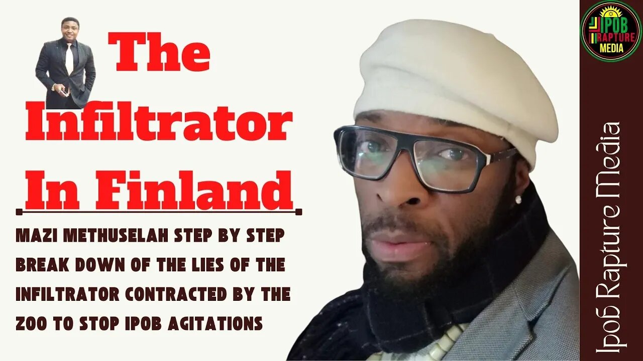 THE INFILTRATOR IN FINLAND - Mazi Methuselah