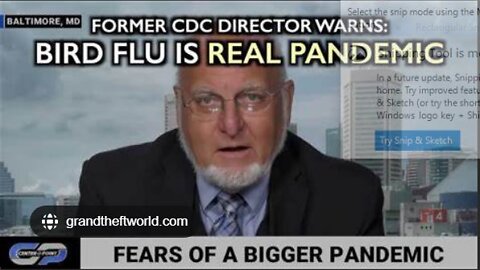 Fmr CDC Director: Bird Flu is the Real Pandemic - C19 was just practice