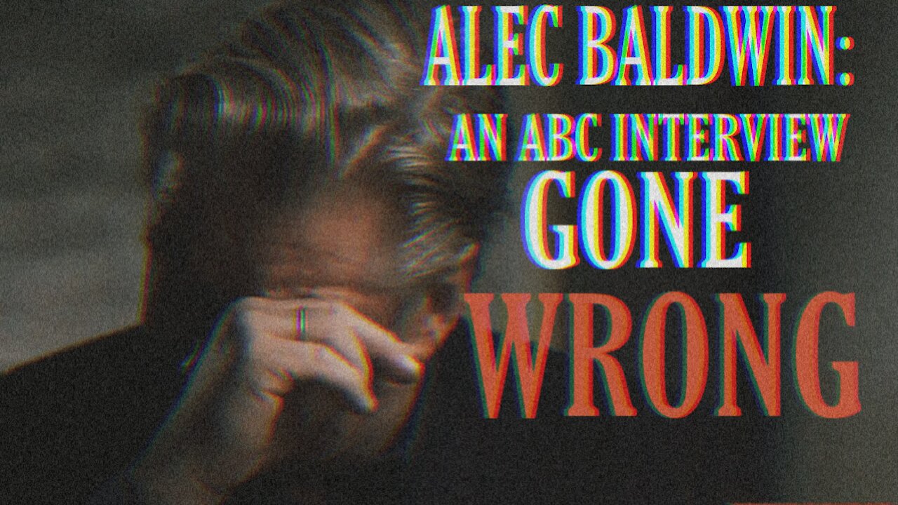 Alec Baldwin: An ABC Interview Gone Wrong.