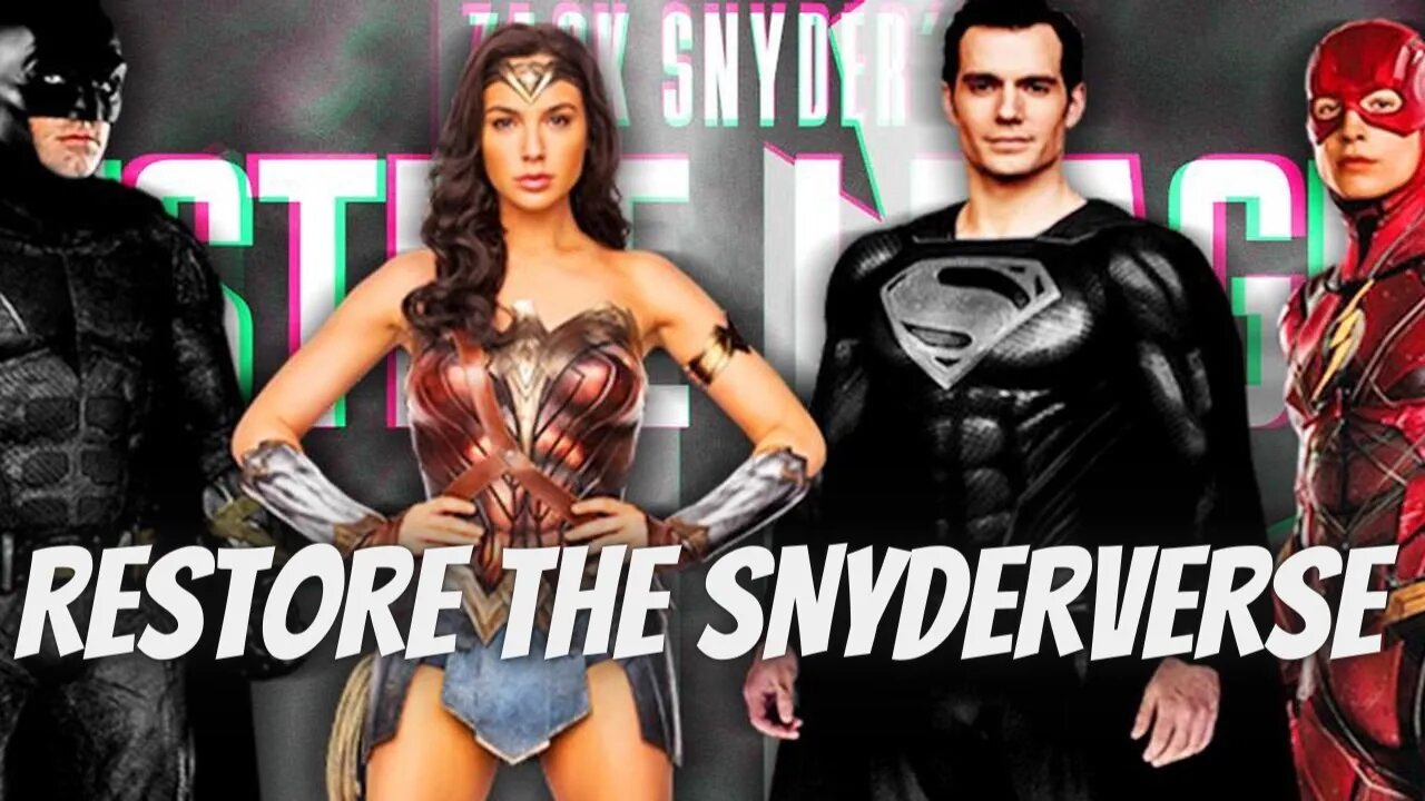 restore the snyderverse