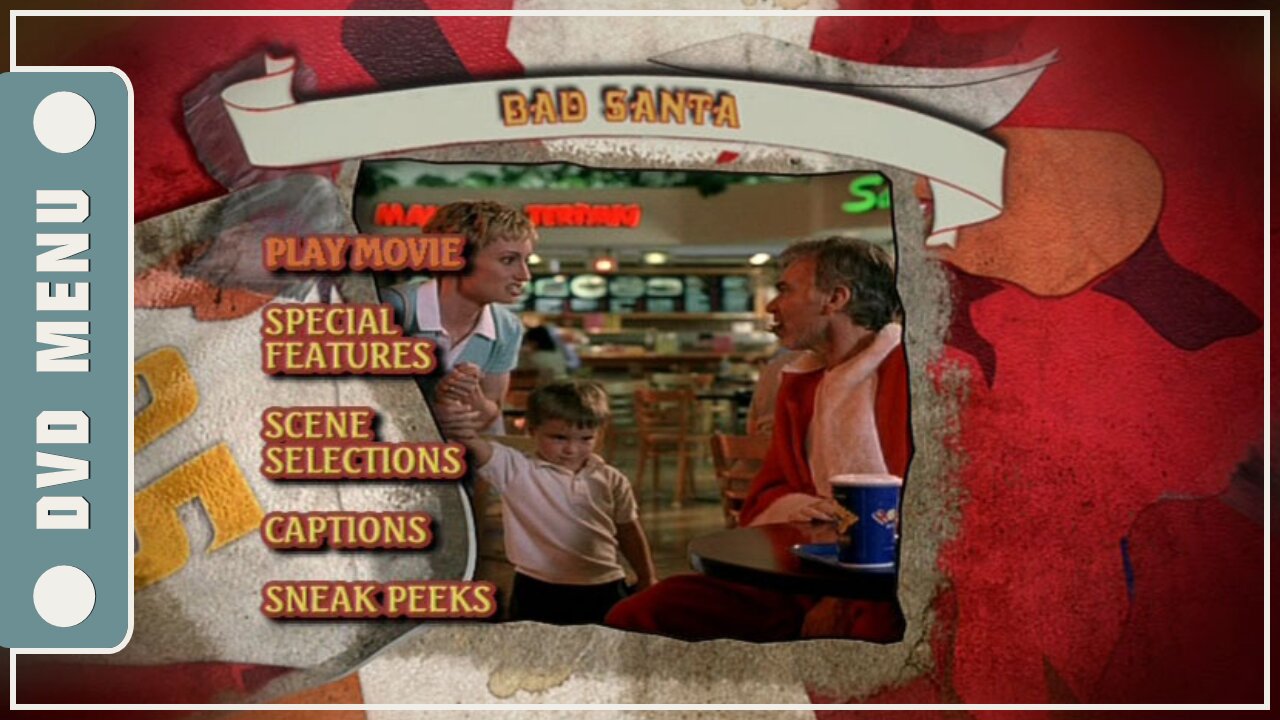 Bad Santa - DVD Menu