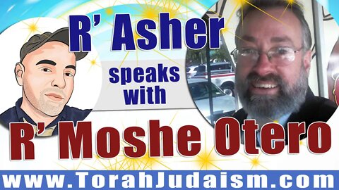 R' Asher speaks with R' Moshe Otero