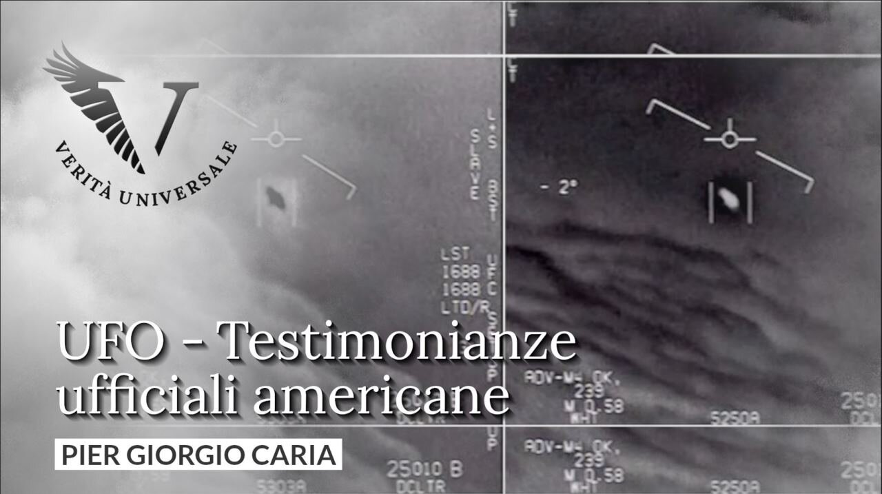 UFO - Testimonianze #ufficiali americane - Pier Giorgio Caria