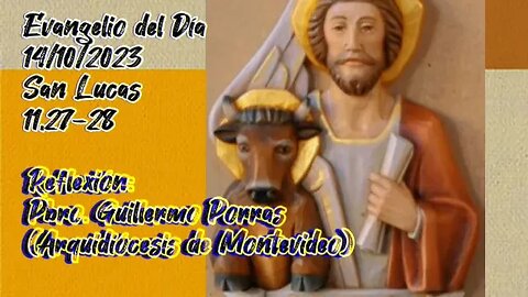 Evangelio del Día 14/10/2023, según San Lucas 11, 27-28 - Pbro. Guillermo Porras