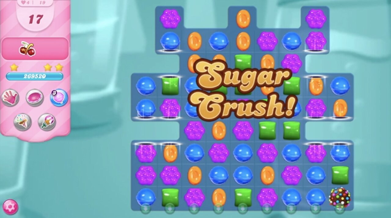 Candy Crush Saga | Level 19 | NO BOOSTERS | 3 STARS | PASSED ON FIRST TRY! | 427280 🦄