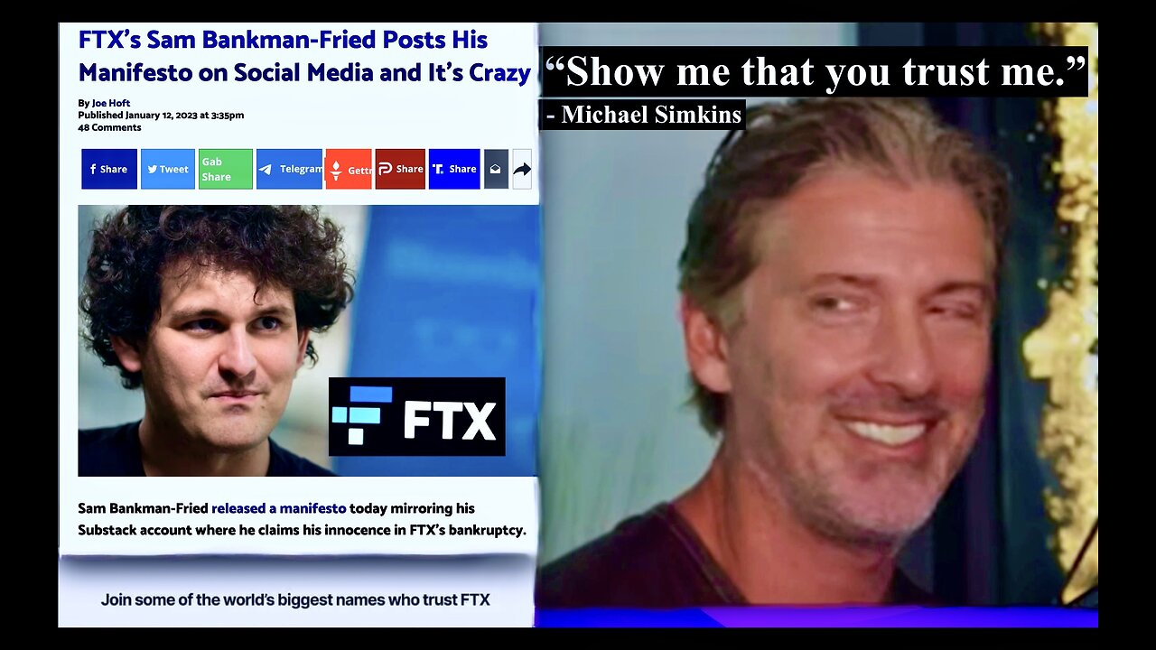 FTX Sam Bankman Fried Partner Michael Simkins Leaked Telegram Messages Reveal Deep Dark Rabbit Hole