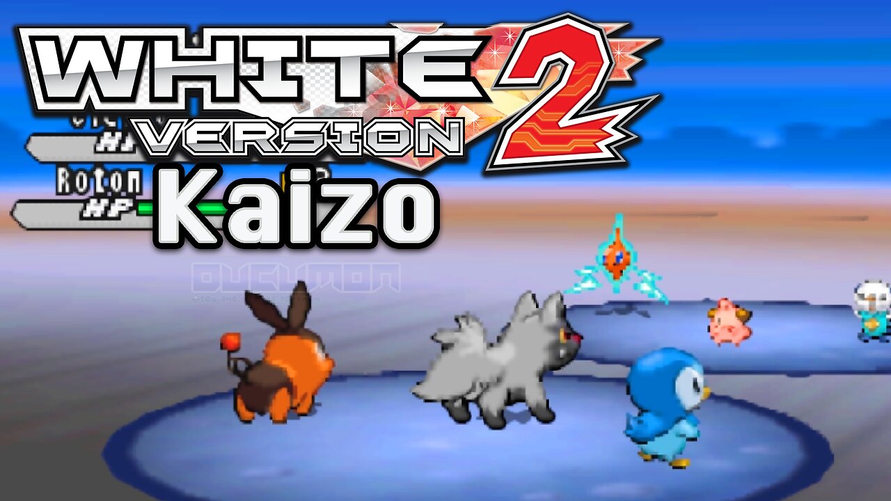 Pokemon White 2 Kaizo - NDS ROM with all-triple battle difficulty hack of Pokemon White 2