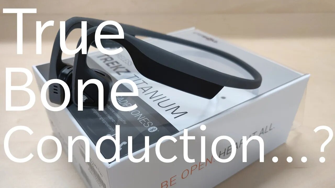 Aftershokz Titanium - First Impressions with a Quick & Dirty Unbox Euphoria...