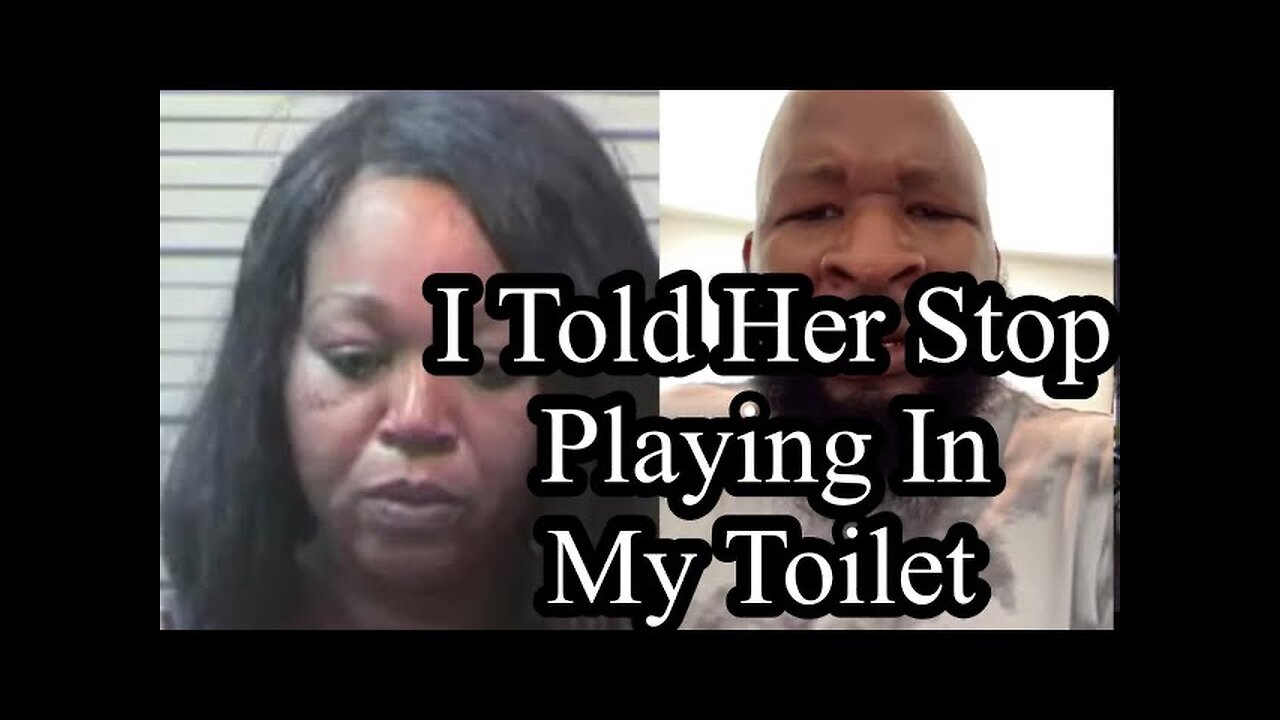 I told her stop playing in the toilet so i burned her
