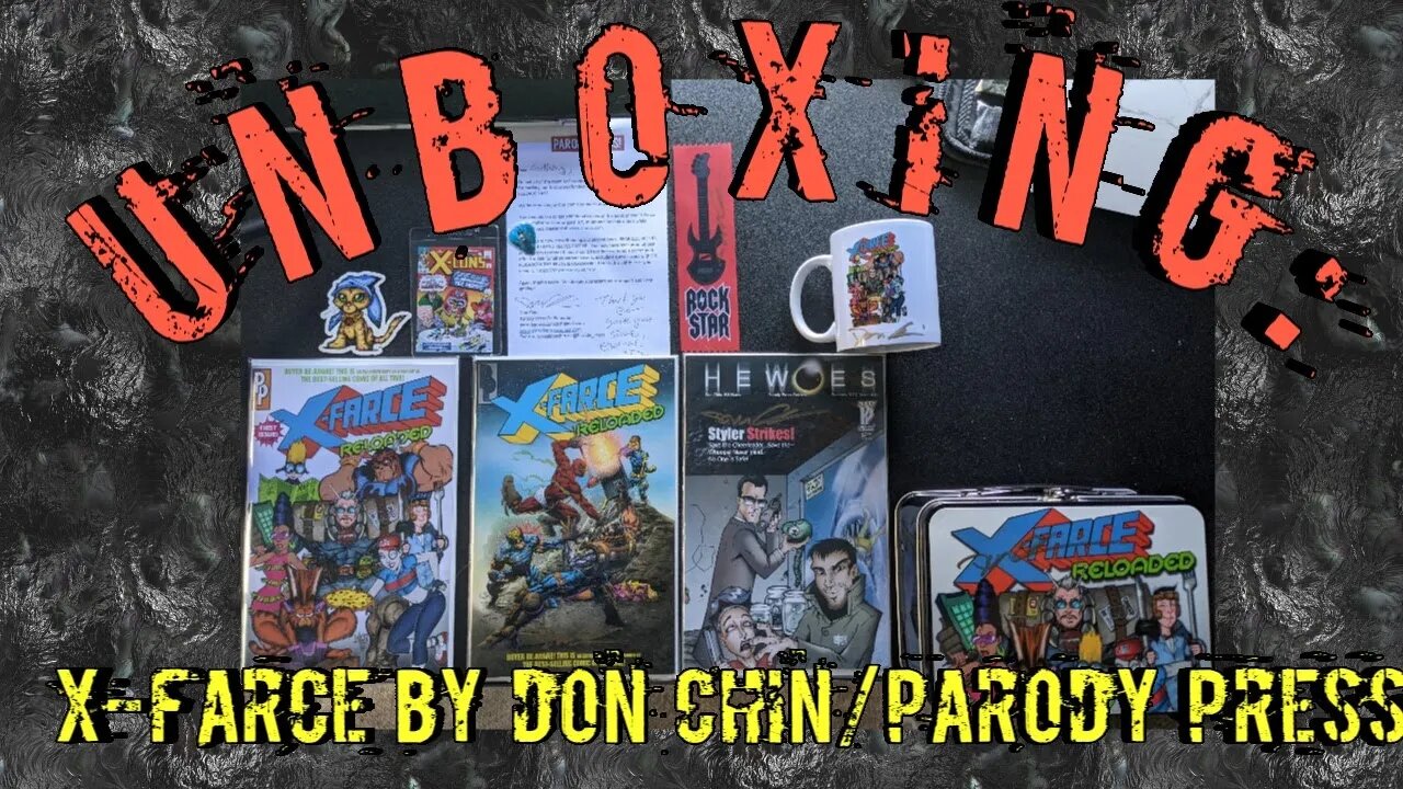 Unboxing: X-Farce Reloaded by Don Chin & Parody Press