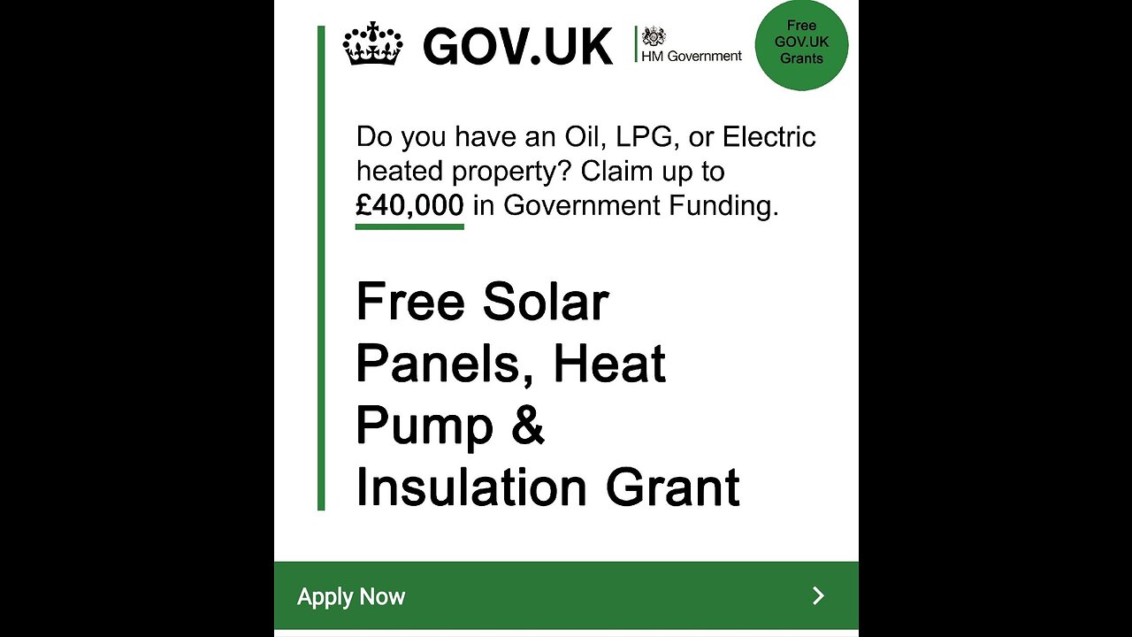 UK GOV OFFERING FUNDING TO CHANGE YOUR PROPERTIES TO MEET CARBON TARGETS