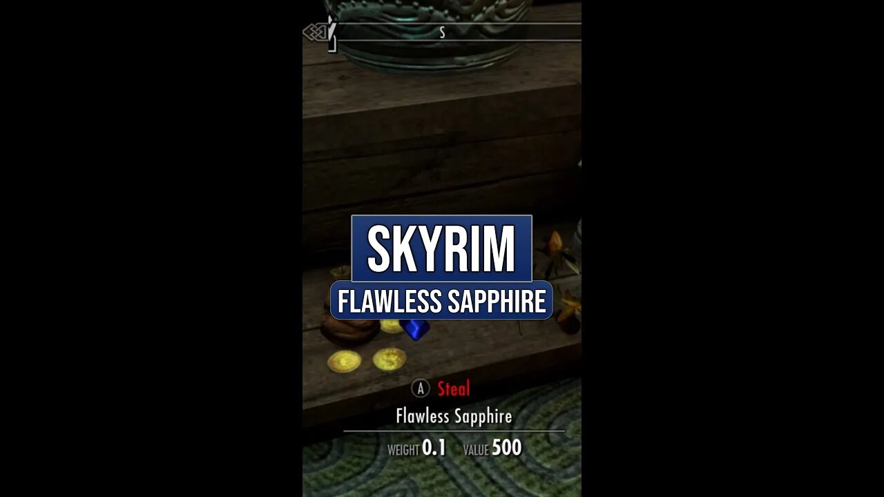 Skyrim Basics - Flawless Sapphire Location