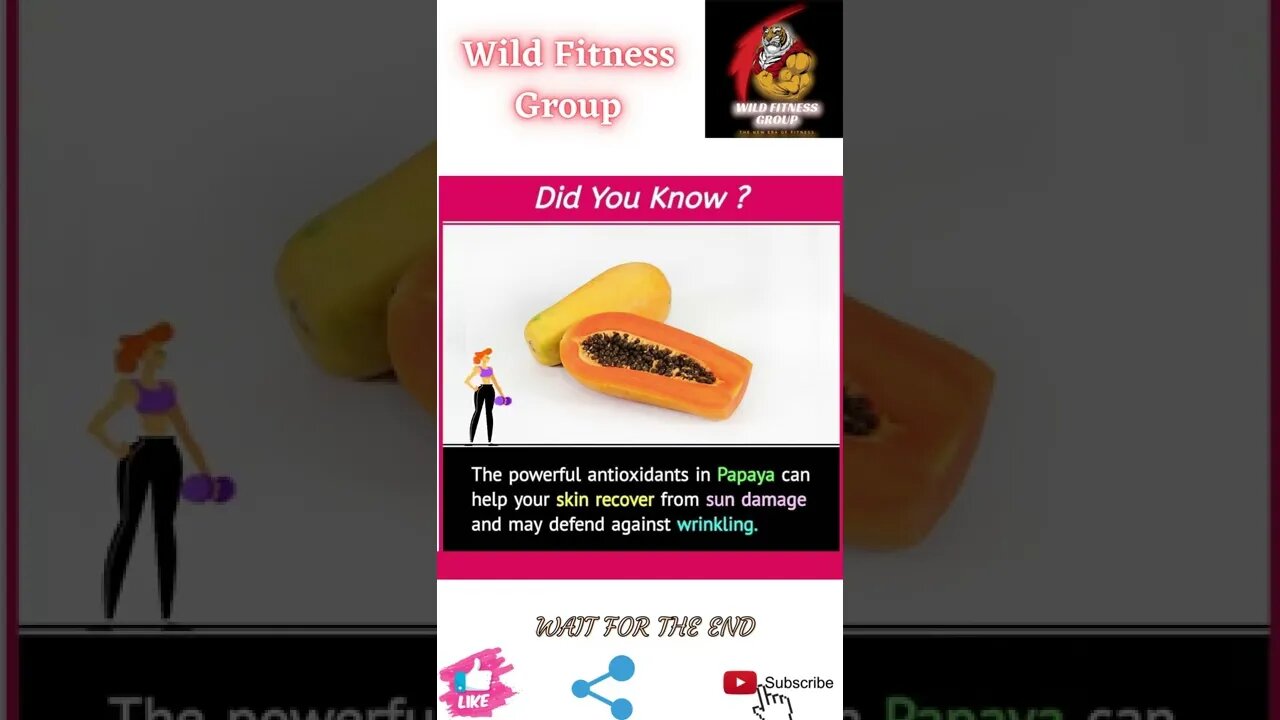 🔥Benefits of papaya🔥#shorts🔥#wildfitnessgroup🔥25 May 2022🔥