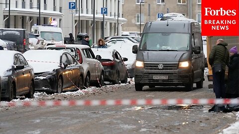 JUST IN: Footage Shows Aftermath Of Moscow Explosion That Killed Top Russian General Igor Kirillov